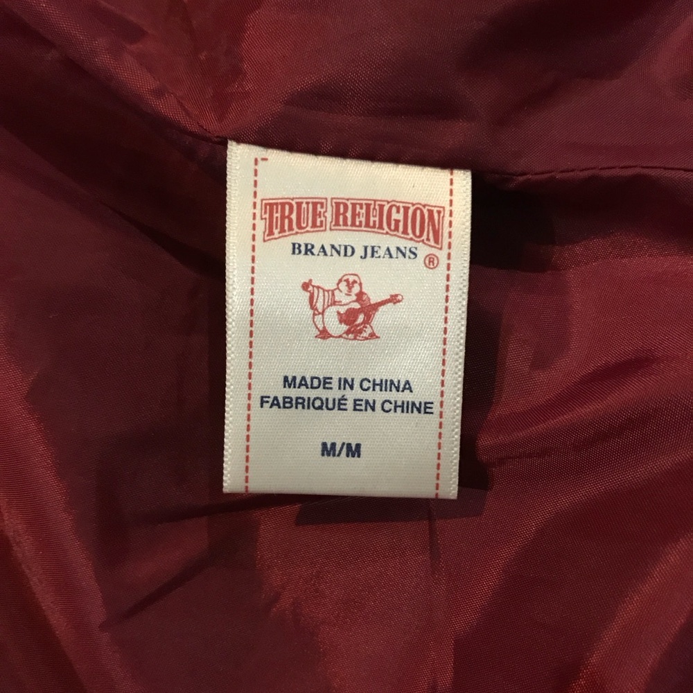 True Religion varsity jacket size M - Picture 3 of 5